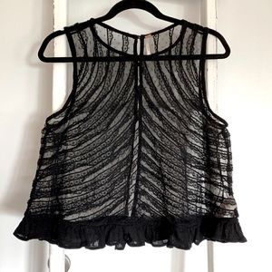 Free People lace top size L